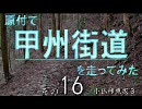 原付で甲州街道を走ってみた（その16）小仏峠東坂3