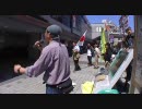 4 月25日枚方市在日外国人等高齢者給付金支給制度廃止ビラ配布＆街宣⑥