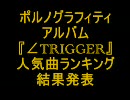 ∠TRIGGER人気曲ランキング・結果発表