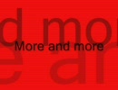 Joe/More and More