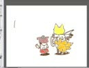 よすどんお絵かき　東方　DD夜話９　のこりもの