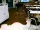 下水管が破裂してトンスル大流出