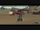 【MHF】　双剣新スタイル（）を担いでフレと砂漠の下位テオいってみた２