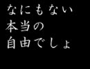 何も無い本当の自由でしょ