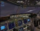 FSX ロッテルダムにダイバート　