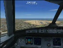 FSX　アデレードにエアバスA-321で着陸