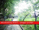 【NNI】100 bouncing (short) - polygon prompt【テクノ】