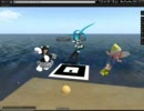 VR（Virtual Reality）とAR（Augmented Reality） ミクさんと一緒に踊ってみた