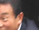 麻生太郎氏演説後(9/17 高松三越前)