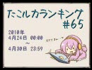 たこルカランキング #65