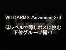 ワイルドアームズ3rd　隠しボスに挑む・下位グループ編　part1