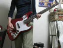 GLAYのAshes-1969-をベースで弾いてみた
