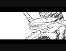 [手書き]エヴァＱ　初号機ＶＳトトロ[予告編]