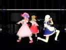 【東方MMD】紅魔館の3人に『Dream Fighter』を踊ってもらった