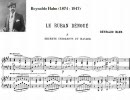 R.Hahn - Le Ruban Dénoué: No. 1 ''Décrets indolents du hasard'' & No. 2 ''Les soirs d'Albi''