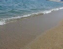 海　と　波