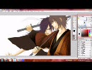 薄桜鬼【沖田＆斎藤】描いてみた