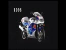 バイク　SUZUKI GSX-R 25年の歴史