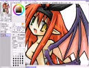 SAIで人外娘さんを描いてみた