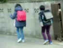 子ども見守り隊・登校風景