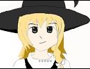 俺の絵が魔理沙に見えるまで魔理沙を描いてみた