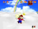 【緑の悪魔】「にじかけるはねマリオ」をクリアしてみた【マリオ64】