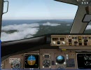 FS2004  鹿児島空港に着陸