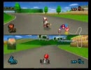 友人とマリオカートwiiチーム対戦したよ！