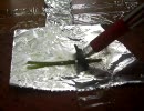 約700Vで、雑草を焼き切る。ただそれだけ