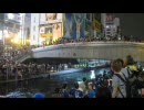 【2010年WC】日本vsパラグアイ試合直後の大阪・道頓堀