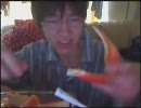 【peercast】神聖かまってちゃん　の子がカニ食ってるだけ