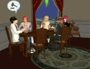 食事中のDir en grey（Sims2）