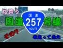 【車載動画】桜舞う国道257号線を走ってみた　その７