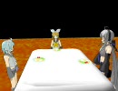 【リン】MMDで遊んでみた【朝食】