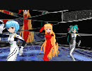 【MMD】三人娘でミラクルペイント