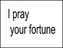 【オリジナル】I pray your fortune