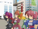 【MMD】バスと白手紙と４色光【White letter】