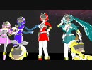 【第5回MMD杯予選】光響戦隊カナデンジャー(TVサイズ)【KAITOオリジナル曲】