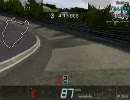 PSP版グランツーリスモ　ニュルをNSX TypeRでタイムアタック！別カメラver