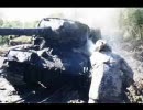 ロシアの戦車を掘り起こしてきた