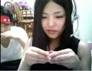 ニコニコ生放送　片桐えりりか　変態男の0721を見てあげる　2本目