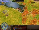 AOE3 アジアの覇王 とわいらいとch実況 shmras少将 vs nemuke大佐　10/07/20