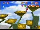[スーパーマリオ64]おおぞらアスレチック　14"30[実機記録]