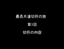 最長片道切符の旅（第1回）切符の内容