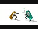 【MMD】殺陣、テスト3