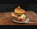 【ガイシュツ】 ベーコンダブルチーズバーガーを作ろう（ウソ字幕付き）