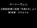 ベートーヴェン：交響曲第9番「合唱付き」より第2楽章（打楽器版）