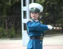 【北朝鮮】女性の交通整備官