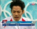 高橋大輔　　２０１０バンクーバーオリンピック　 FS Dutch Eurosport