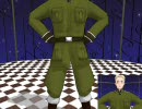 【MMD】腰ふりダンスするドイツさんをカメラが舐めまわす動画